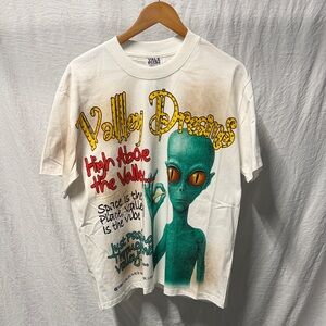 Vale forever White Graphic T-Shirt